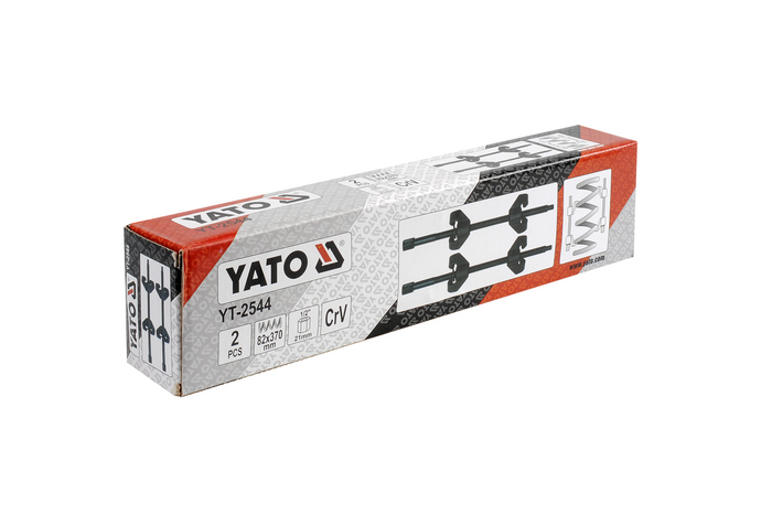 YATO YT-2544 fjærkompressorer 82x370mm 2 stk.