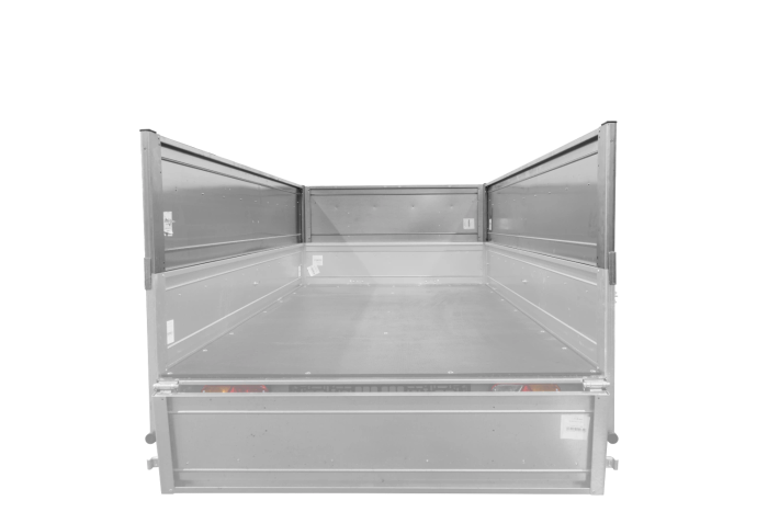 BIS sider til UNITRAILER GARDEN 265 KIPP henger