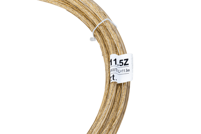 Bozamet smidd TIR tollkabel med stålkjerne, 11,5 m