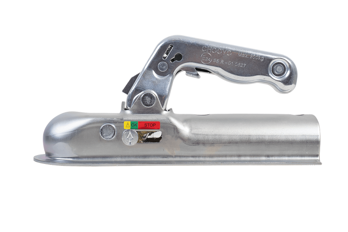 CHOOYO JD.00.53.005 kulekobling for 800 kg tilhenger med 50 mm rørformet dragstang