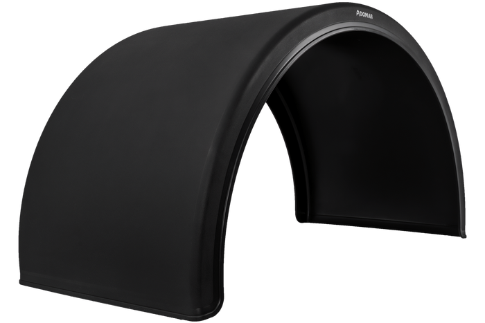 Dobbelskjerm for tilhenger 20-24,5" DOMAR DK1585 hjulbue 1340/670 mm