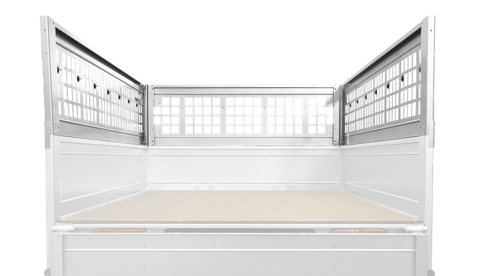 Nettingsider for UNITRAILER GARDEN TRAILER 201 KIPP tilhenger