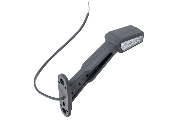 FRISTOM FT-146 LED venstre markeringslampe på gummiarm