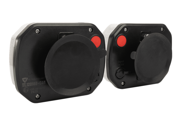 TT TEKNOLOGI TT.12018B-CAN LED-baklys 4 funksjoner venstre+høyre, trådløs, magnetisk