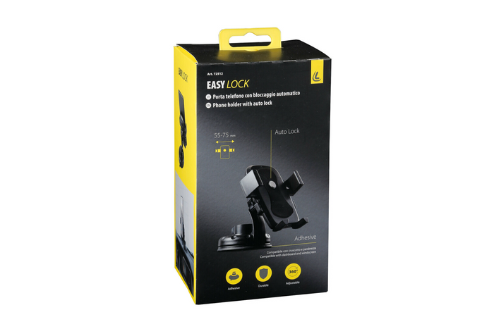 Easy-Lock LAMP telefonholder med sugekoppfeste