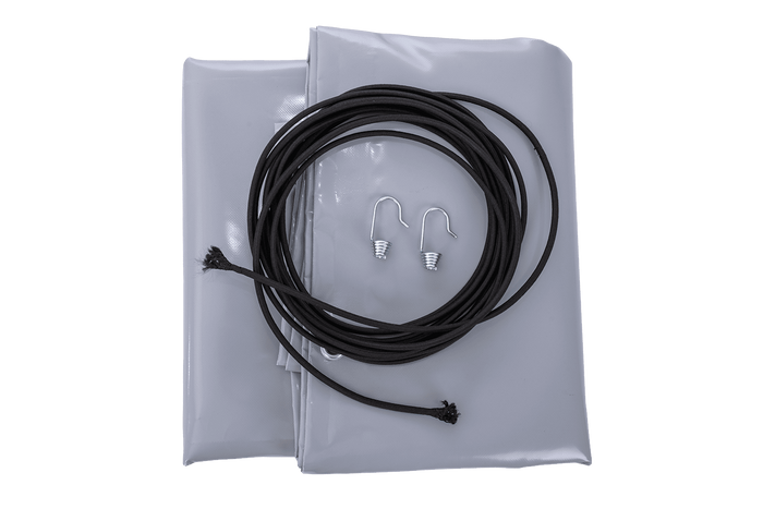 Flatt deksel presenning for tilhenger 263x125cm Neptun N7-263 PTW