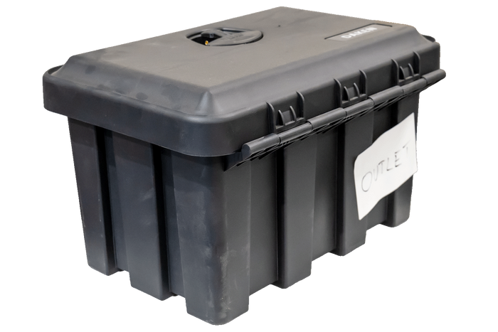 UTSLUTT Verktøykasse DAKEN 81100 JUST 500x350x300mm 27l