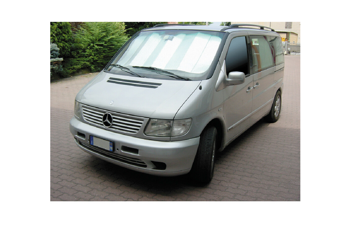 LAMPA Max Reflex XXL vindusmatte solskjerm 160x85cm