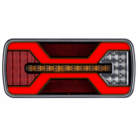 KAMAR X-SPIDER L2430 baklykt bajonett 5PIN 6 funksjoner venstre