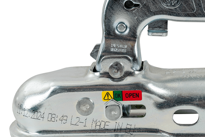 STEELPRESS BC-1200C kulekobling for 1200 kg tilhenger med 50 mm rørformet dragstang