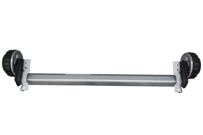 AL-KO COMPACT bremseaksel for tilhenger / bergingsbil 1500kg 1200mm 1650mm 5x112