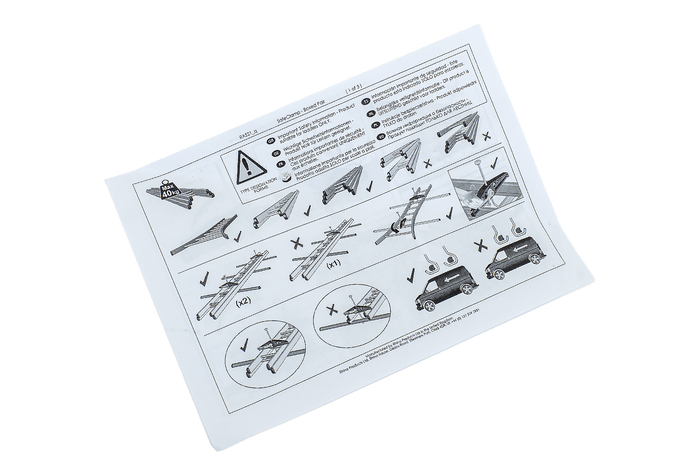 Sett med to LOKHEN STOPPY 606510100 stigefestebraketter