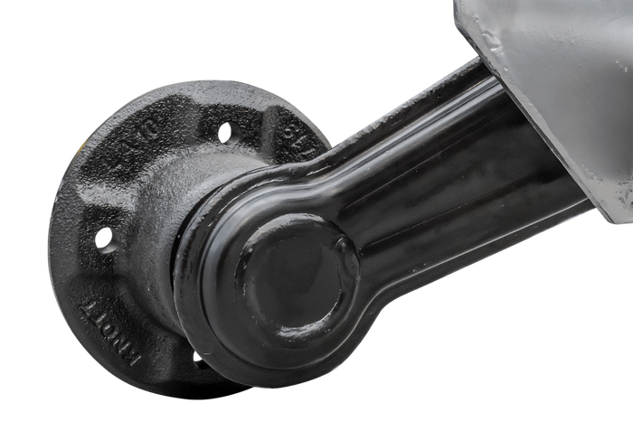 KNOTT VG7-L ubremset aksel for tilhenger 750kg 1400mm 1700mm 4x100