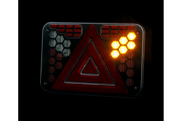 HORPOL LZD 3216 LED baklykt 7 funksjoner høyre