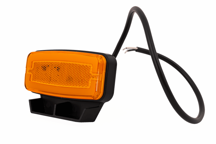 HORPOL LD 2765 LED-markeringslampe, oransje, universal, med holder