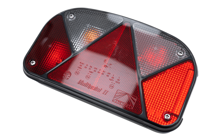 ASPÖCK Multipoint II baklykt, 6 funksjoner, venstre