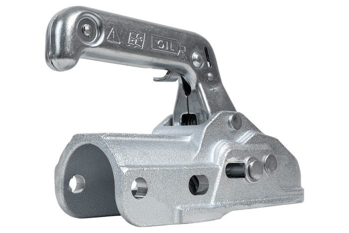 WINTERHOFF WW 30-K+Z kulekobling for 3000 kg tilhenger med 35-51 mm rørdrag, støpejern