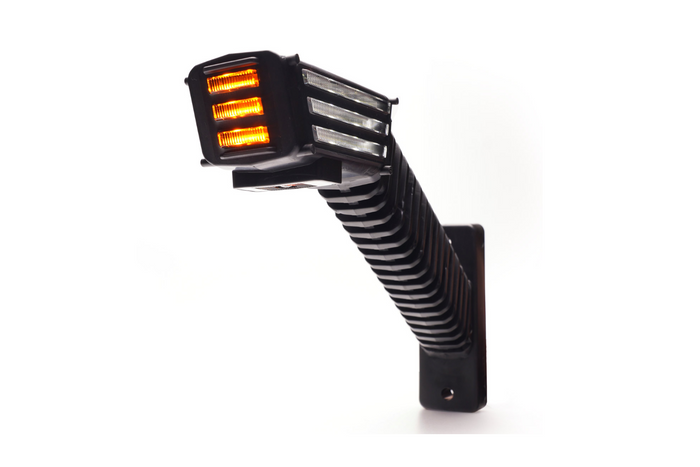 WAŚ 2552P W297.5.1 SPOT LED høyre markeringslykt på lang arm