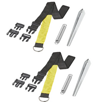 Sett med to ProPlus 361728 stormstropper for markiser og markiser 2x3m
