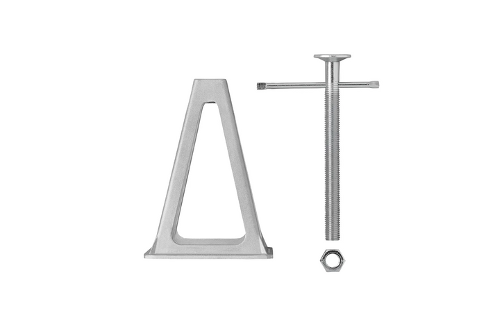 Sett med fire uttrekkbare støtter ProPlus 360803 stabilisator for tilhengere 3600 kg 430 mm