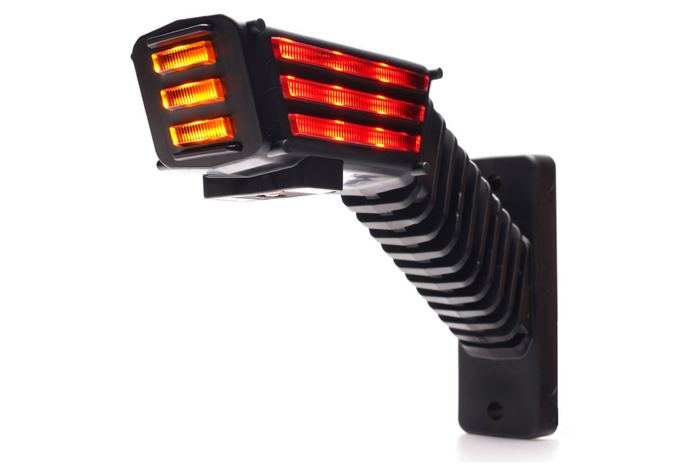 WAŚ 2554L W297.4.1 SPOT LED-markeringslykt, venstre, på bom