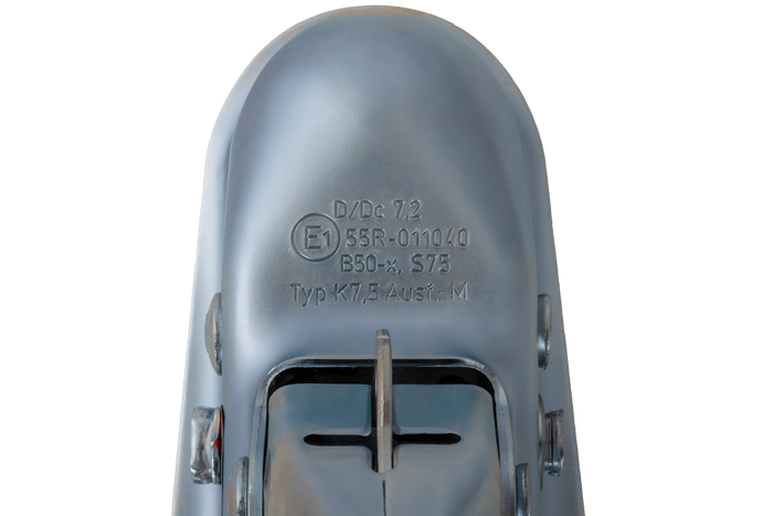 KNOTT K7.5-M kulekobling for 750 kg tilhenger med 70 mm firkantet dragstang