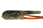 Sett med fire UNITRAILER 12m/50mm/5t oransje transportbelter med strammer