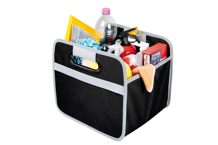 LAMPA Shop&Store M handlekurv sammenleggbar oppbevaringsbeholder 32x27cm