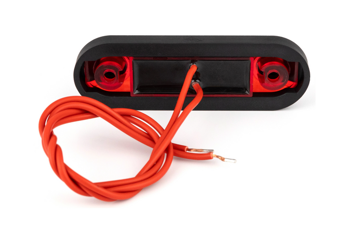 HORPOL LD 3212 LED slank universell rød markeringslampe