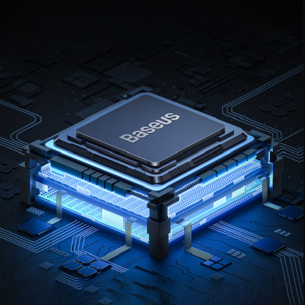 BASEUS Stabil gravitasjonsbasert mobilholder med Qi 15W trådløs lading for luftventilen