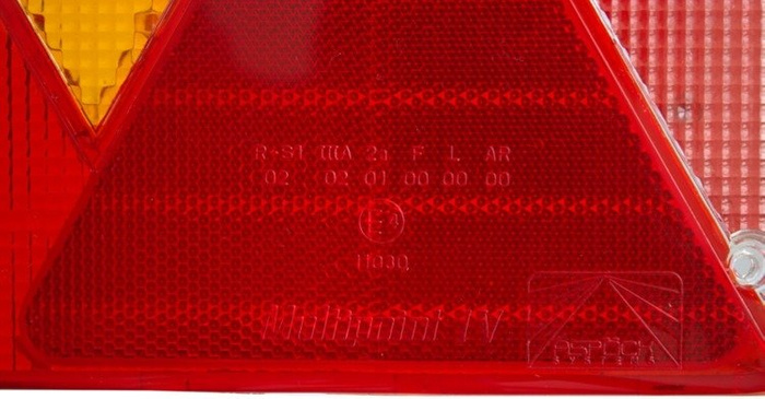 ASPÖCK Multipoint IV baklyktdeksel, venstre