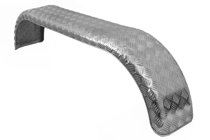 Tandemskjerm for tilhenger 13-14" DOMAR D29300 flat hjulkasse 1500/240 mm