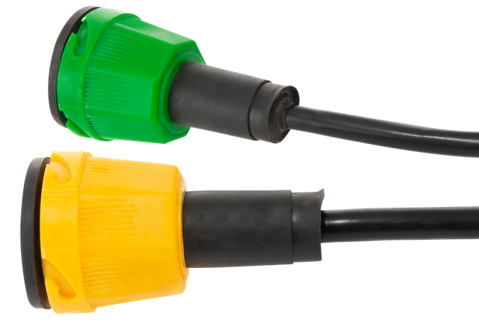 MANTES elektrisk installasjon tilhenger bergingsbil sele 3,8 m 7-PIN PLUG BAJONET 2x 5-PIN.