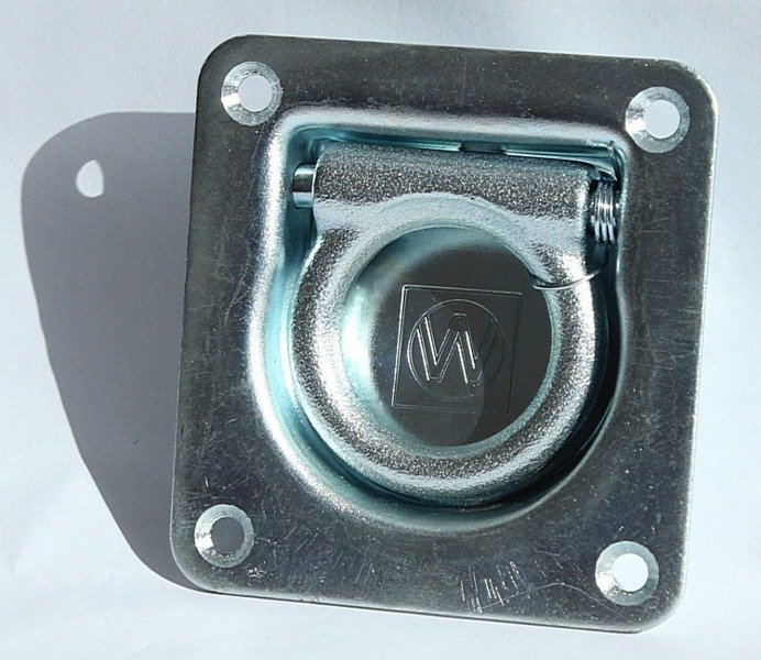 Sett: ZBF 70-1 Winterhoff gulvholder med monteringsplate for tilhenger