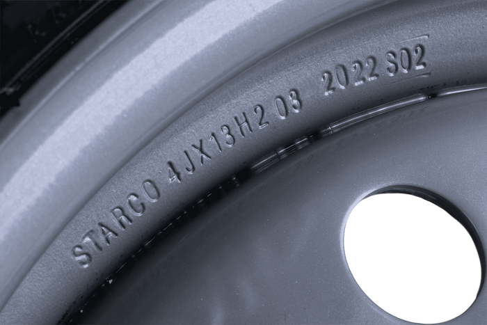 OUTLET Tilhengerhjul DEKK KENDA 155/70 R13 74N FELG STARCO 4Jx13"H2 4x100 ET:30