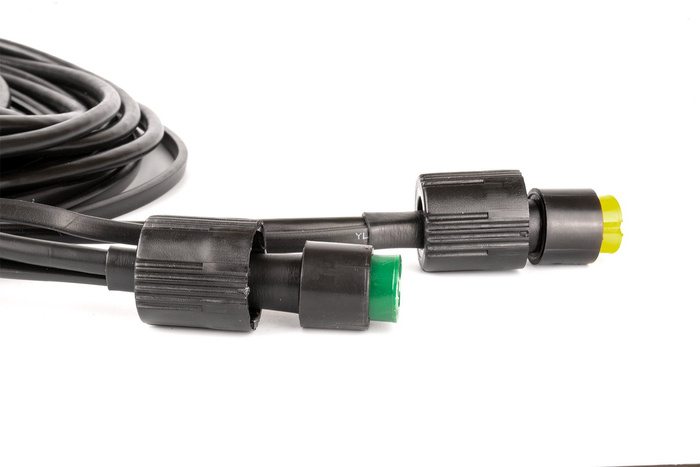 MANTES elektrisk installasjon, tilhenger trekkvogn sele, 5,5 m, 13 PIN støpsel, 2x 5 PIN bajonetter