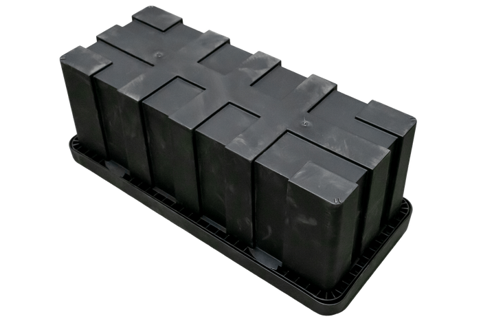 UTSLUTT Verktøykasse DAKEN 81105 JUST 750x350x300mm 48l