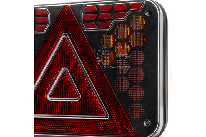 HORPOL LZD 3216 LED baklykt 7 funksjoner høyre