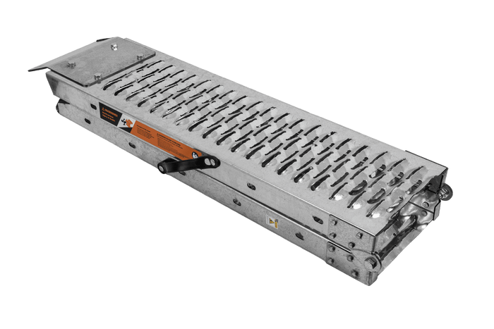 UNITRAILER ALR004 sammenleggbar rampe stålrampe for tilhenger 170 cm 227 kg