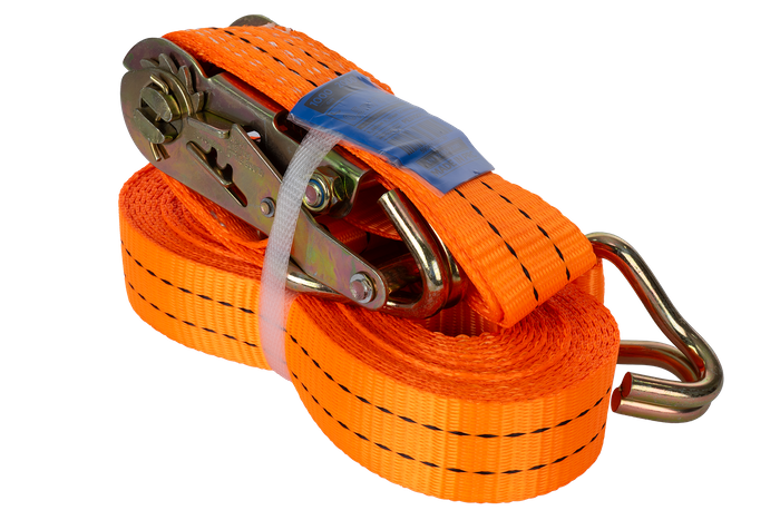UNITRAILER 8m/35mm/2t oransje transportbånd med strammer