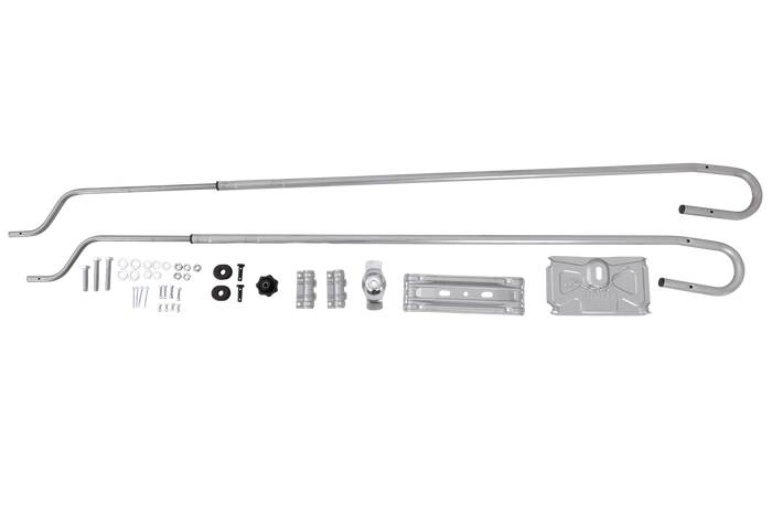 KNOTT reservehjulsholder hjulstøtte for campingvogner 1475-1850mm