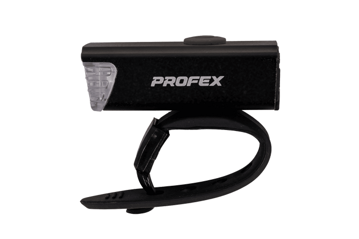 PROFEX 82004 Pro Alu Li-Pol USB sykkellykt foran