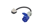 Adapter med CEE-plugg og UK-uttak UK ProPlus 373522DE-kabel 40 cm 16A 230V 