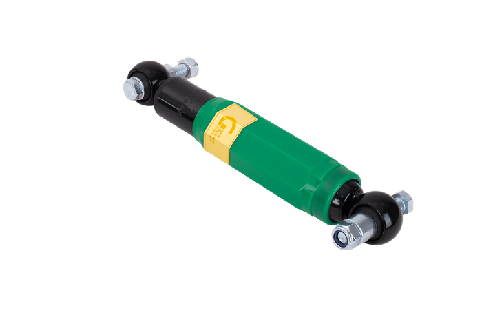 PIVEXIN hydraulisk støtdemper for tilhengeraksler 900–1600 kg for enkle og tandemaksler
