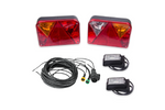 Lyssett: DOBPLAST baklykter + DOBPLAST LED-sidelys + MANTES 7m 13-pinners ledningsnett