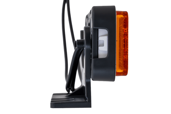 WAŚ W254 2033 LED-markeringslampe, oransje, universal, med holder