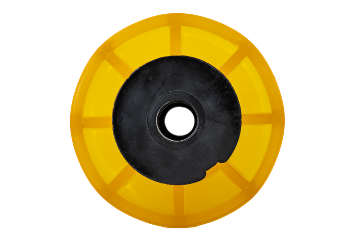 Sett: fem 190 mm Knott bunnhjul for bilhengere