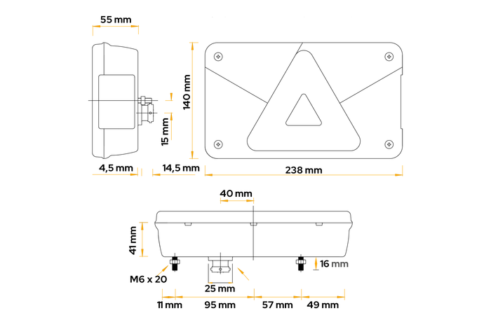 ASPÖCK MULTIPOINT V baklys 6 funksjoner igjen
