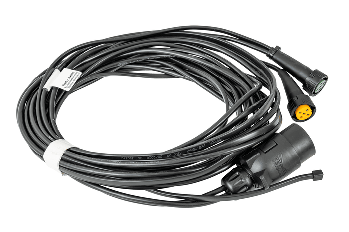 ASPÖCK elektrisk installasjon tilhenger sele 4,5 m 7-pins plugg bajonetter 2x 5-pins