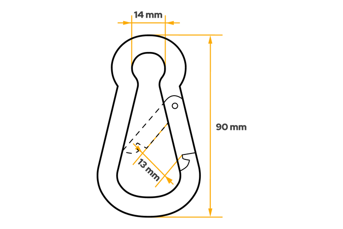 DROMET KSO.9.90 taukrok brannmannskrok 9x90mm